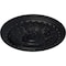 Ekena Millwork Oslo Ceiling Medallion (Fits Canopies up to 7 5/8"), Hand-Painted Steel Gray, 38 3/8"OD x 2 7/8"P CM38OSSGS - alternate 4